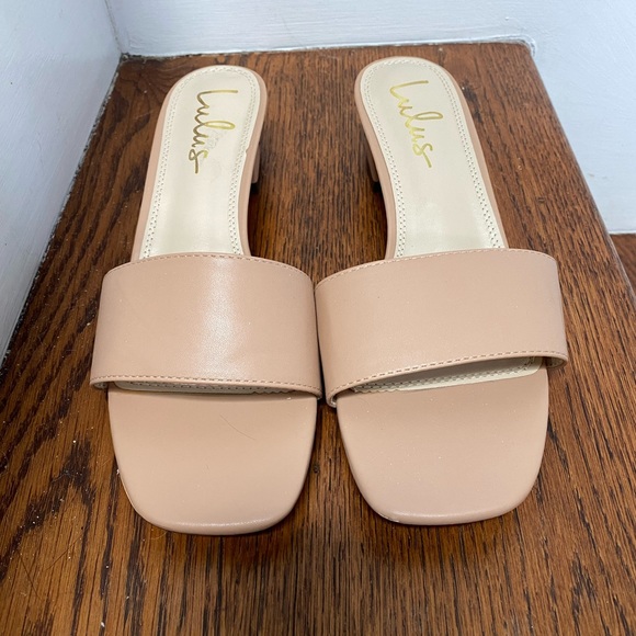 Lulu’s Block Heel Slide - Size 8.5 - Picture 3 of 3